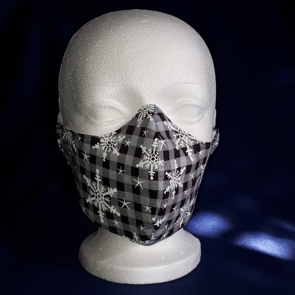 NEW Hand-made Adult Lined Cotton Face Mask - Picture 2 of 4